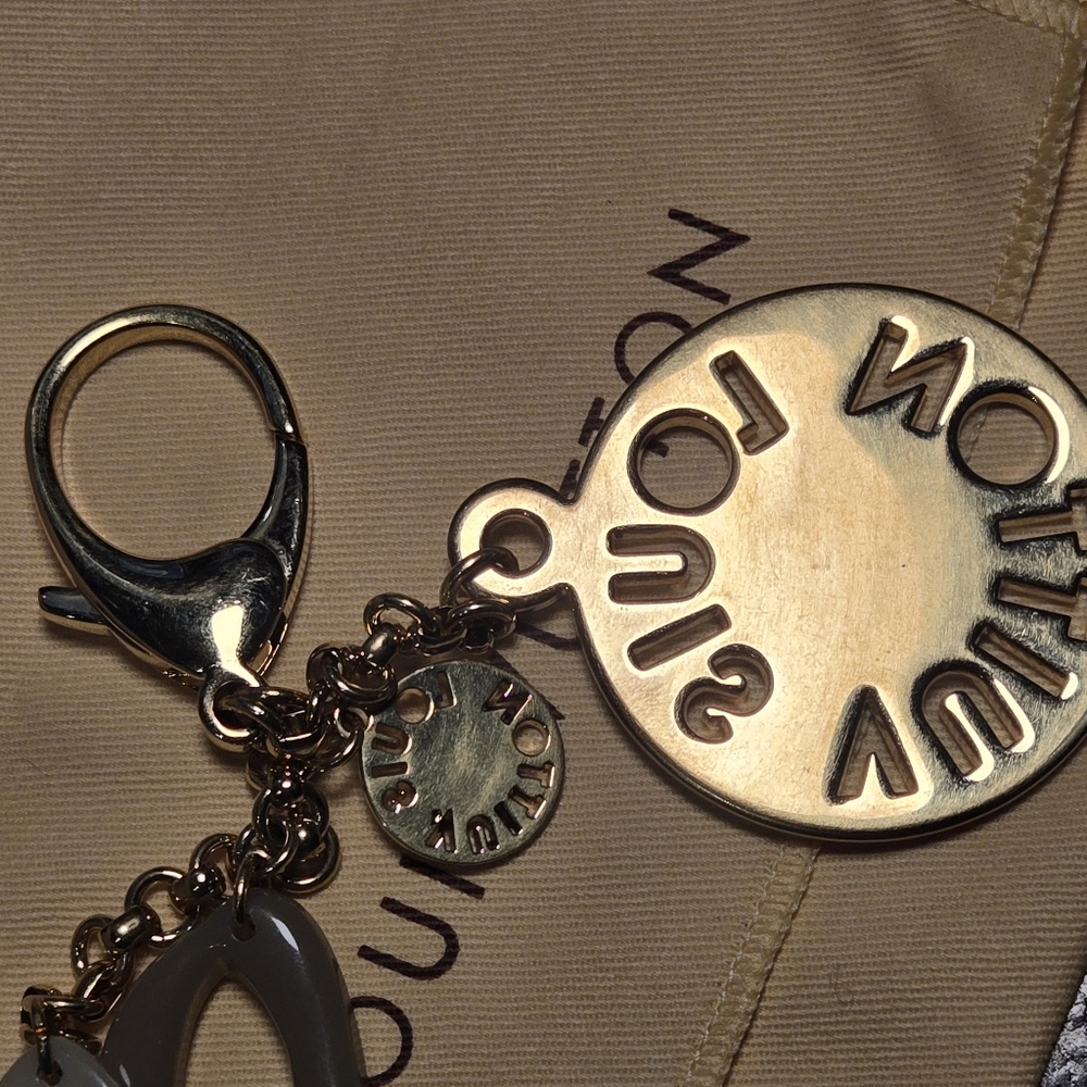 Louis Vuitton Porto Cure Thai M65648 - Authentic Key Holder / Bag Charm - Picture 15 of 15